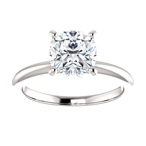 2.00 Ct. Cushion Cut Diamond Classic Solitaire Ring G Color VS2 GIA Certified