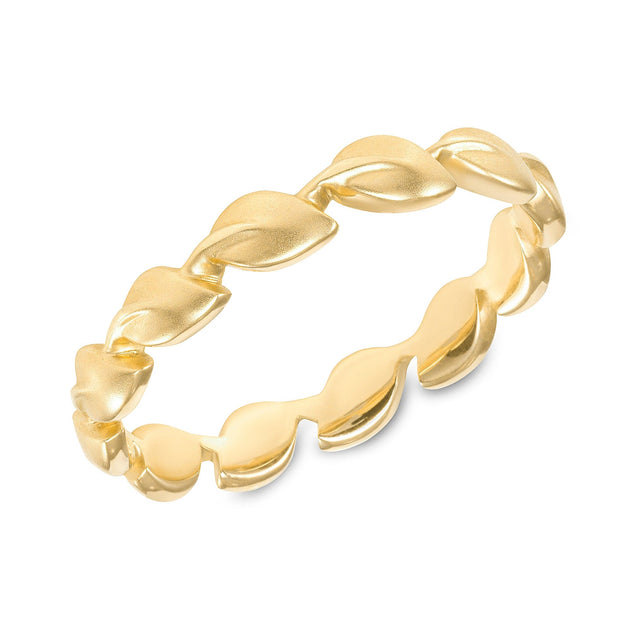 Garden Party Leaf Gold Ring - Image 2