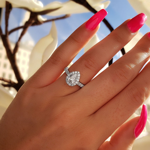 1.6 carat diamond on hand Clearance