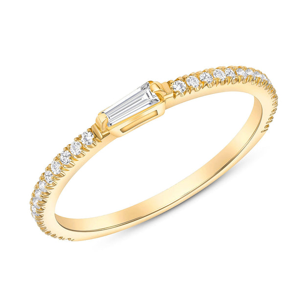 Royalty Baguette & Round Diamond Ring - Image 3