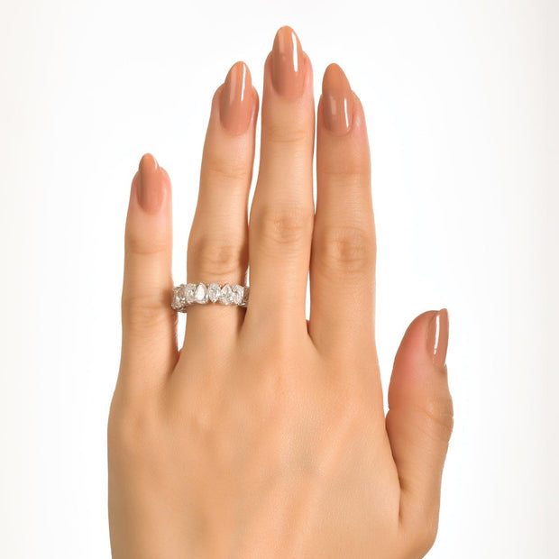 Pear Shaped Eternity Band (6 Ctw.)