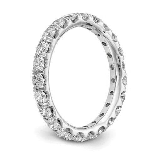 2 Carats Round Eternity Band - Image 4