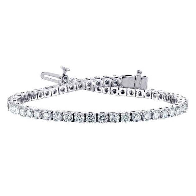 5 Carats Tennis Bracelet Natural Diamonds G Color VS2 Clarity - Image 2