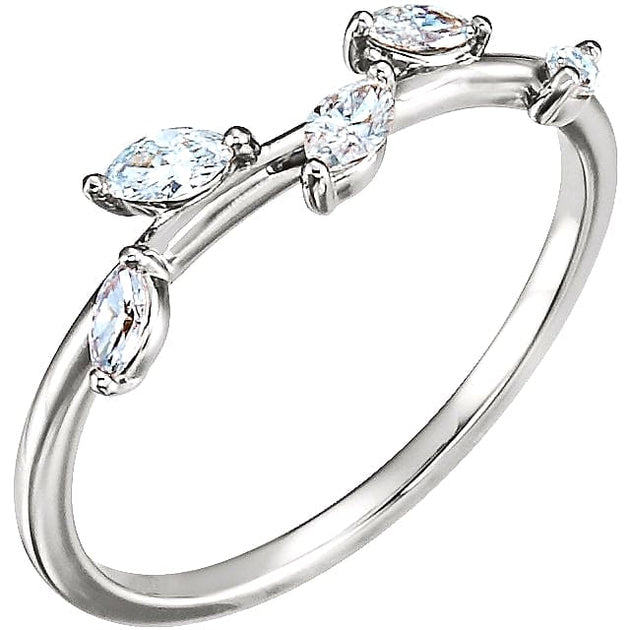 Off-the-Vine Marquise Diamond Ring Stackable - Image 2
