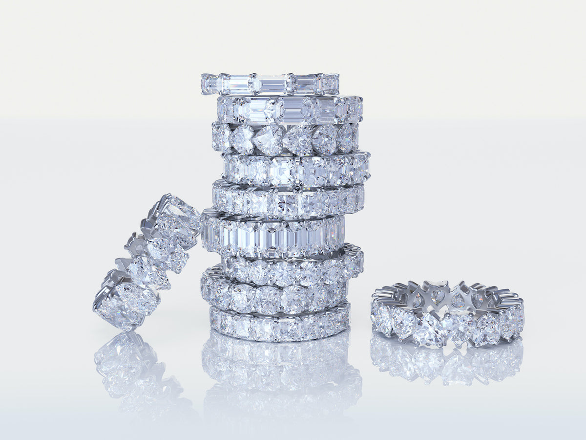 An introduction to diamond eternity bands