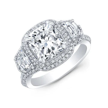 Custom diamond engagement ring: tips to select the right cut and setting