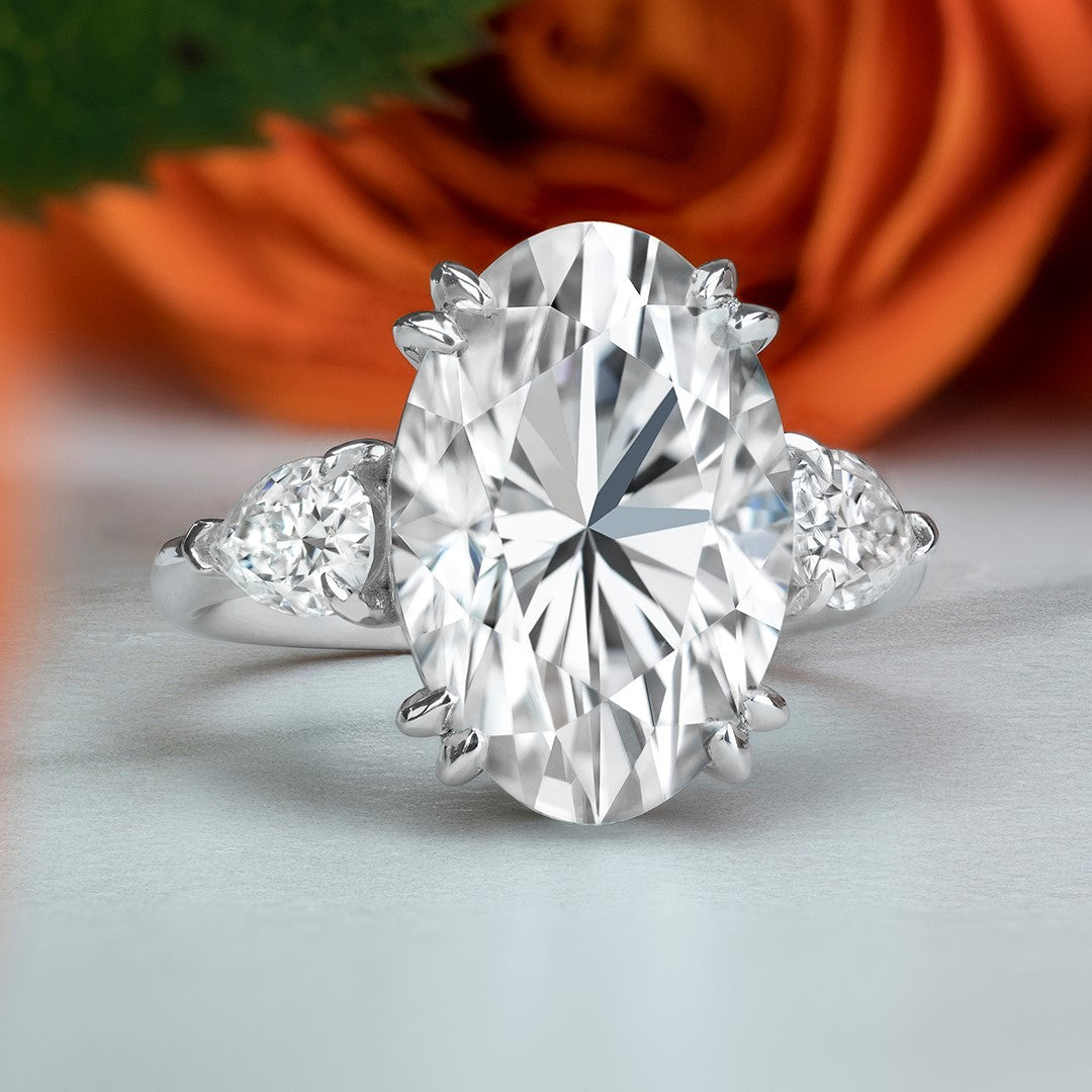 3 stone diamond rings