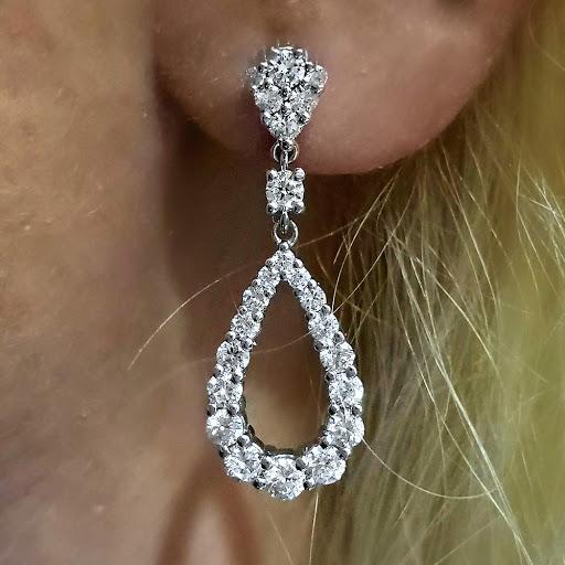 Diamond earrings