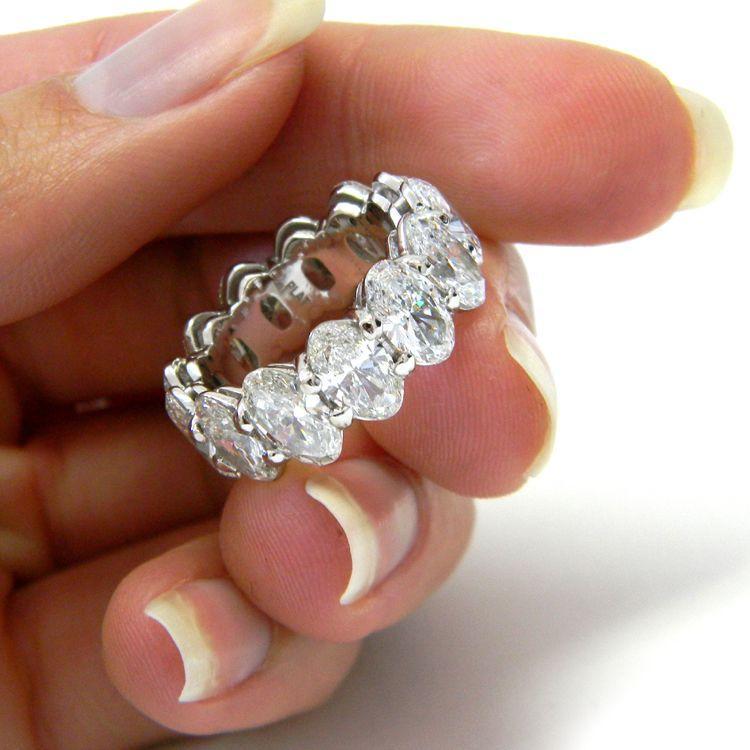  oval eternity band