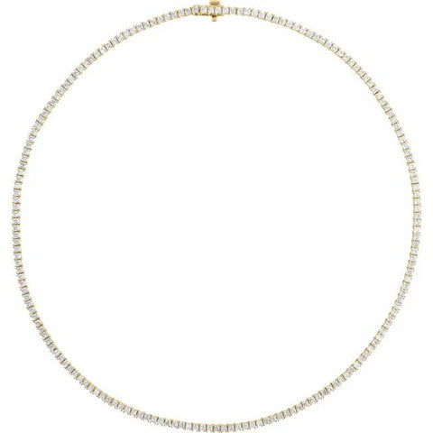 Lab Grown Diamond Tennis Necklace