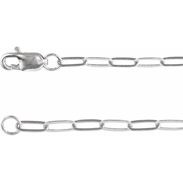 Link Chain 14K Solid Gold 2.1mm