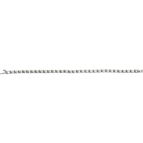 Lab Grown Pear Cut Tennis Bracelet (6.5 Ctw.)