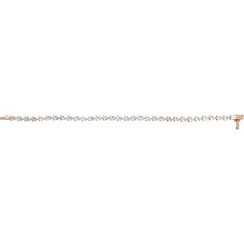 Lab Grown Pear Cut Tennis Bracelet (6.5 Ctw.)