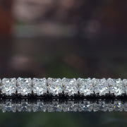 Lab Grown 3-Row Round Cut Tennis Bracelet (14 Ctw.)