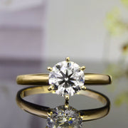Solitaire Diamond Engagement Ring