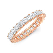 Lab Grown Eternity Band Princess Cut