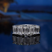 3.00 Ct. Emerald Cut 5 Stone Diamond Ring F-G Color VS1 Clarity GIA Certified