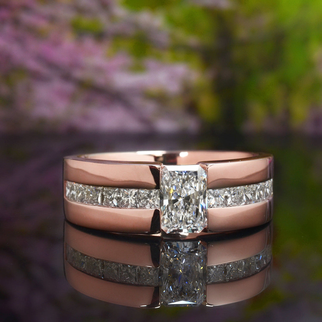 merさま 専用 ルイluijewelry ブラウンダイヤモンドリング lui jewelry brown diamond ring