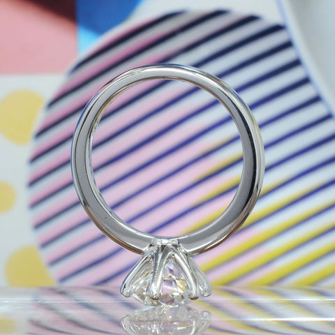 Solitaire Diamond Engagement Ring