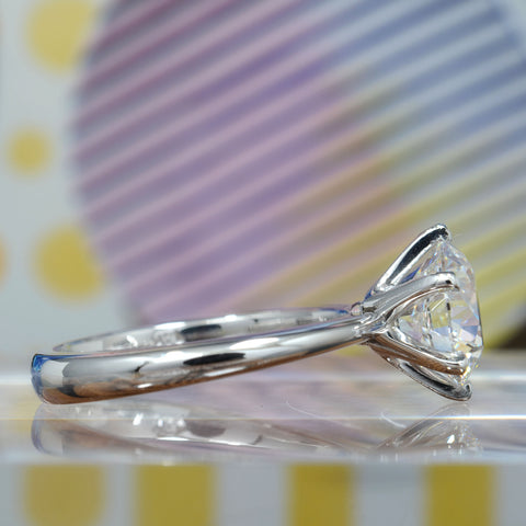 Solitaire Diamond Engagement Ring
