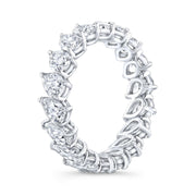 Lab Grown Eternity Band Pear Cut