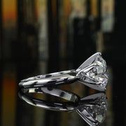 Solitaire Engagement Ring Set