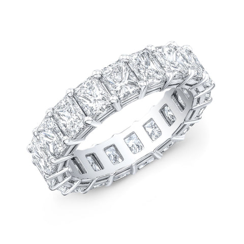 6 Carats Radiant Eternity Band