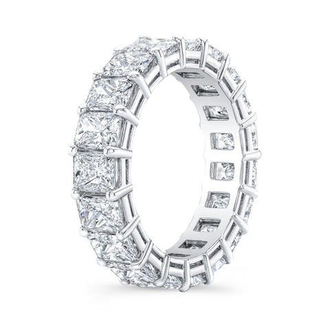 6 Carats Radiant Eternity Band