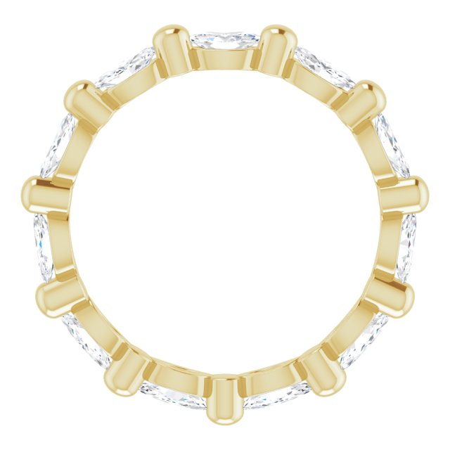 Marquise Cut Diamond Eternity Ring East-West F-G,VS (1.00 Ctw)