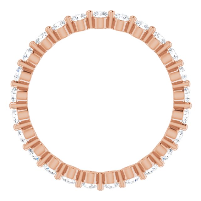 Round Cut Diamond Eternity Ring F-G, VS 0.50 ctw