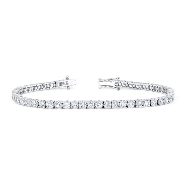 7 Carat Diamond Tennis Bracelet Round Cut F,VS1 or G,SI1