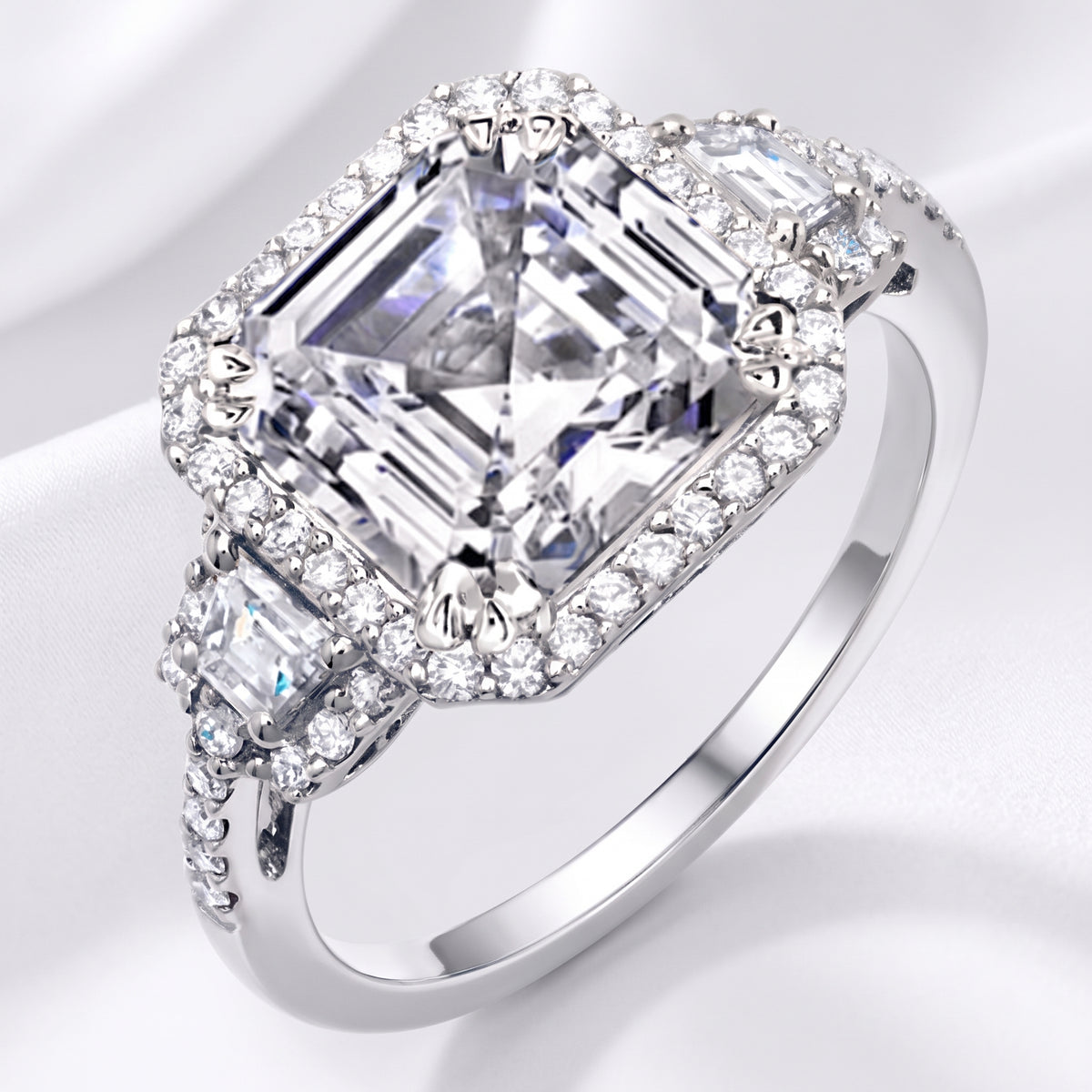 Halo_asscher_trapezoids_engagement_ring_white_gold