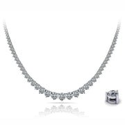 11 Carats Riviera Tennis Necklace