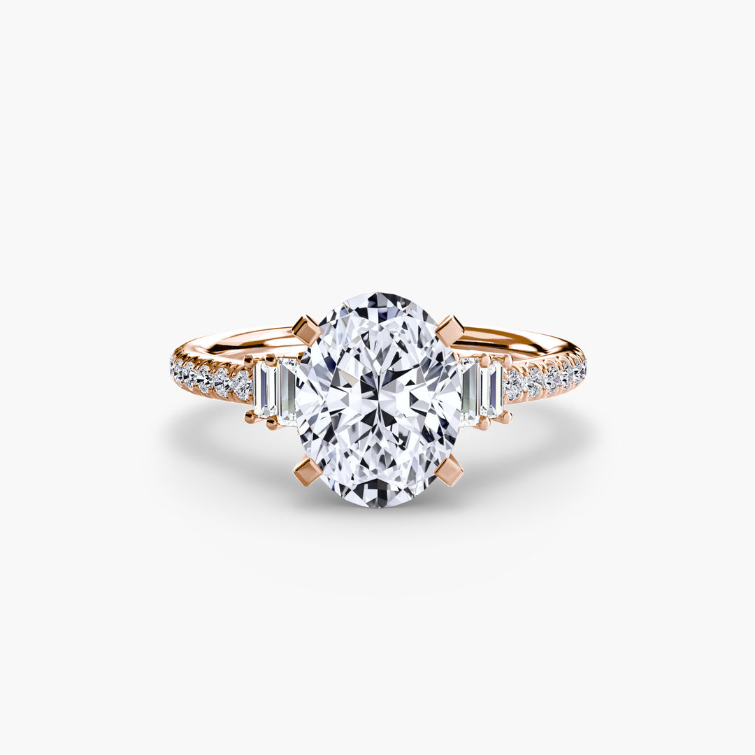 Solitaire with Pavé 4
