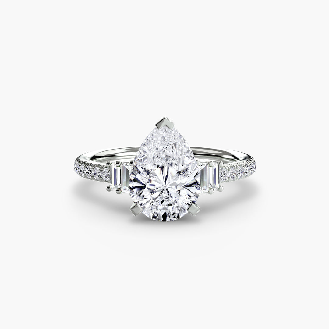 Solitaire with Pavé 4