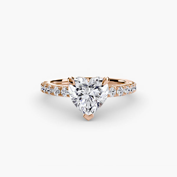 Hana Hidden Halo Diamond Ring