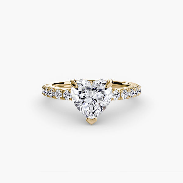 Hana Hidden Halo Diamond Ring