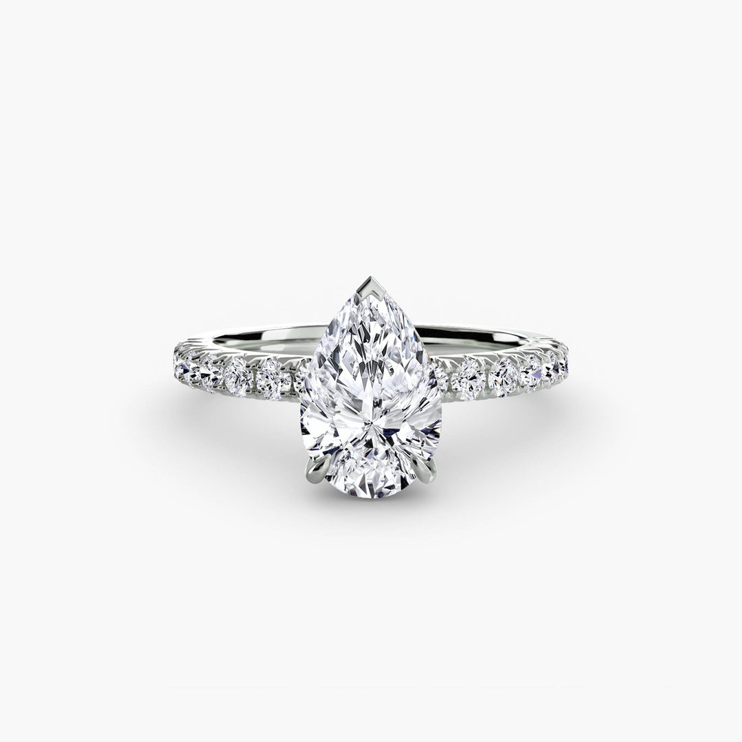 Solitaire with Pavé 6