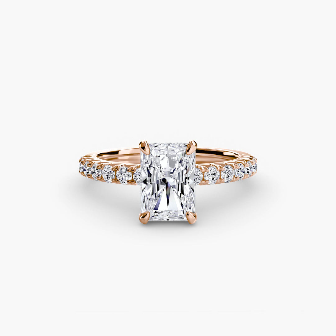 Solitaire with Pavé 6