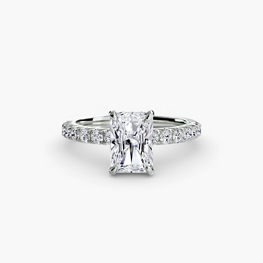 Solitaire with Pavé 6