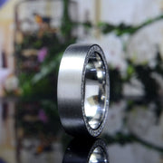 Men's Eternity Diamond Ring Wedding Band Front front view actual2