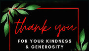 TIPPING JAR - THANK YOU!