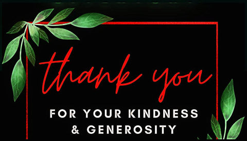 TIPPING JAR - THANK YOU!