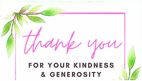 TIPPING JAR - THANK YOU!