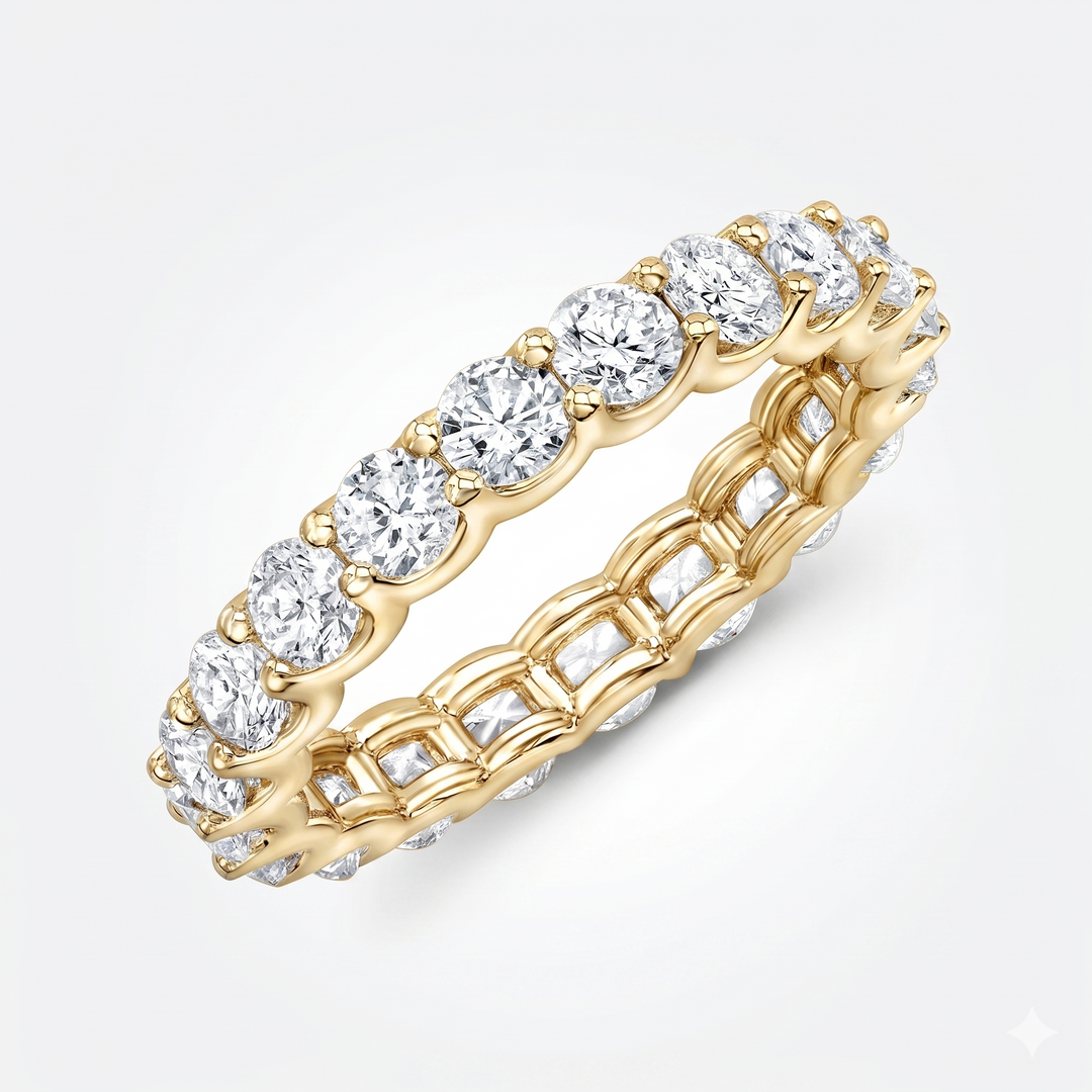 2.50 Ct. Diamond Eternity Ring U-Set