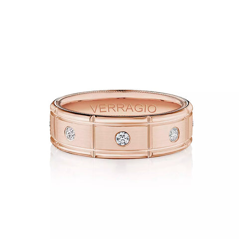 Verragio 7mm Eternity Burnish-Set Diamond Band VWD-7910