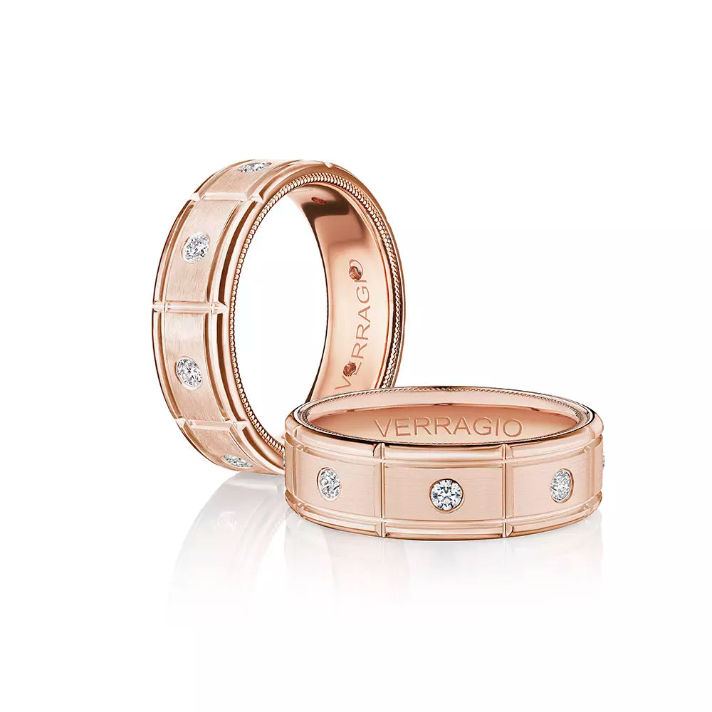 Verragio 7mm Eternity Burnish-Set Diamond Band VWD-7910