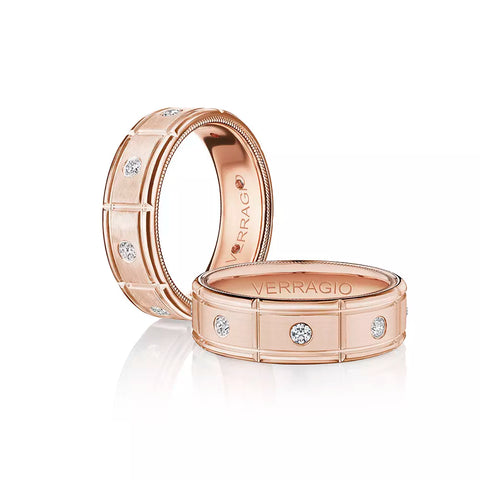 Verragio 7mm Eternity Burnish-Set Diamond Band VWD-7910