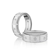 Verragio 7mm Eternity Burnish-Set Diamond Band VWD-7910