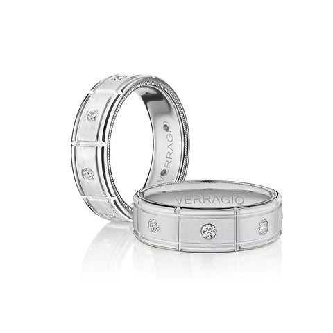 Verragio 7mm Eternity Burnish-Set Diamond Band VWD-7910